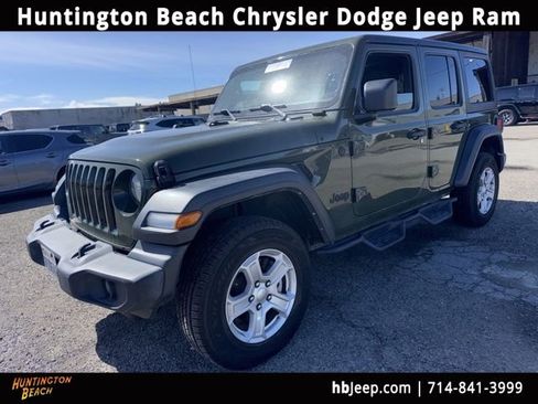 Used 2021 Jeep Wrangler Unlimited Sport image 1