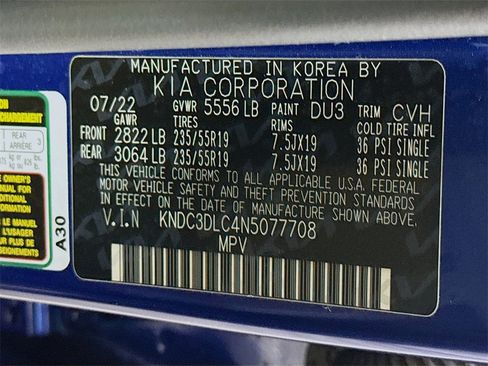 Used 2022 Kia EV6 Wind w/ Wind Technology Package image 37