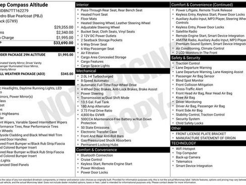 New 2026 Jeep Compass Latitude image 43
