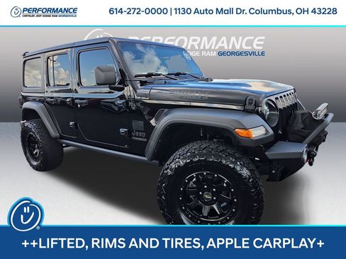 Used 2021 Jeep Wrangler Unlimited Sport AWD/4WD image 1