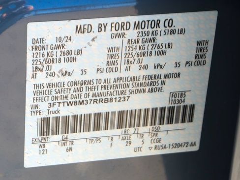 Used 2024 Ford Maverick Lariat FWD image 50