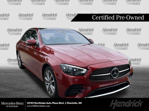 Used 2022 Mercedes-Benz E 450 4MATIC Sedan w/ Driver Assistance Package image 1