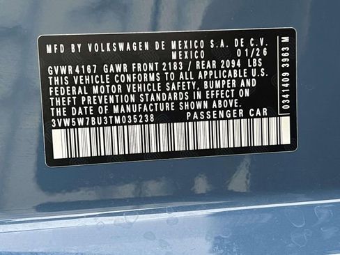 New 2026 Volkswagen Jetta S FWD image 25