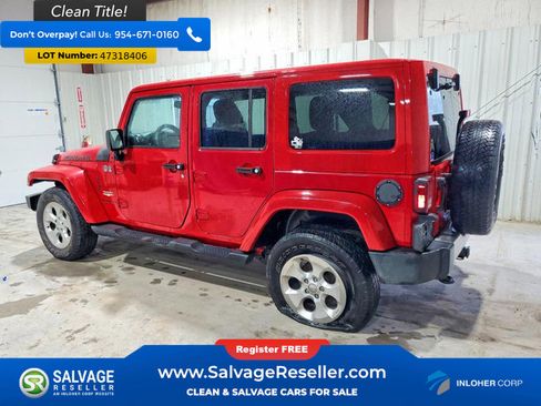 Used 2014 Jeep Wrangler Unlimited Sahara w/ Dual Top Group AWD/4WD image 3