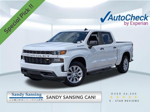 Used 2022 Chevrolet Silverado 1500 Custom RWD image 1
