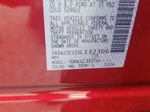 New 2025 Nissan Murano SL w/ Cargo Package image 31