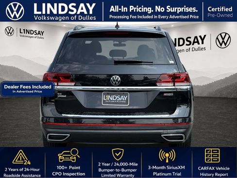 Used 2022 Volkswagen Atlas SE AWD/4WD image 6