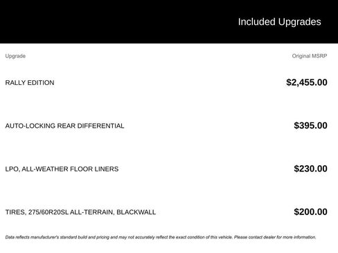 Used 2023 Chevrolet Silverado 1500 Custom w/ Rally Edition image 2