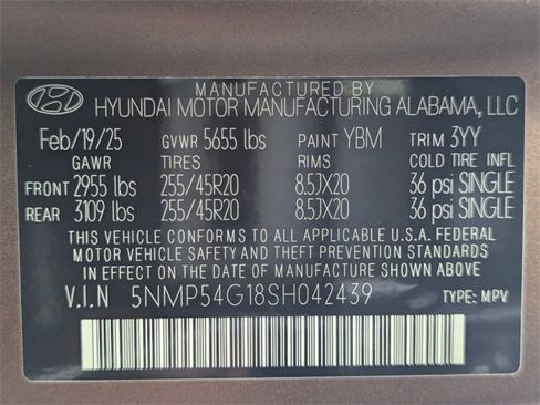 New 2025 Hyundai Santa Fe Calligraphy image 24