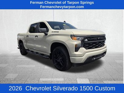 New 2026 Chevrolet Silverado 1500 Custom w/ Turbomax Blackout Package