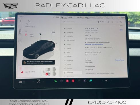 Used 2025 Tesla Model 3 Long Range AWD/4WD image 8