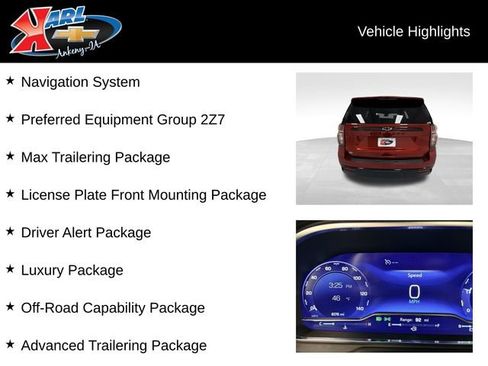 Used 2024 Chevrolet Suburban Z71 w/ Off-Road Capability Package image 2