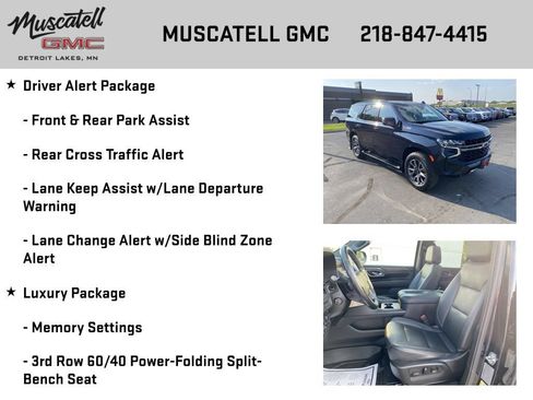 Used 2021 Chevrolet Tahoe Z71 w/ Z71 Signature Package AWD/4WD image 12