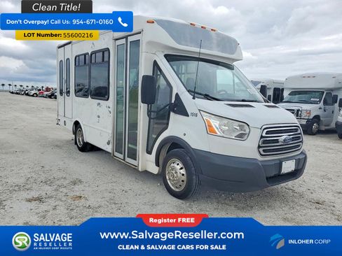 Used 2019 Ford Transit 350 138 DRW w/ Shuttle Bus Prep Package RWD image 5