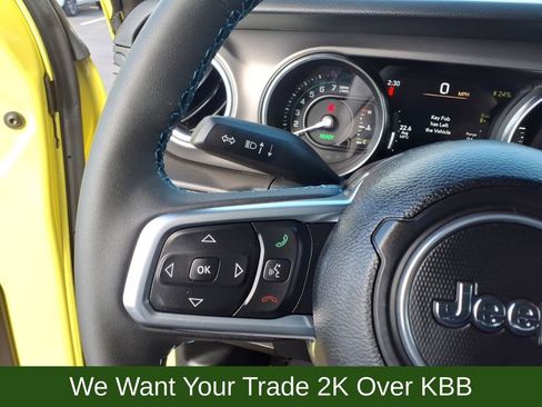 Used 2023 Jeep Wrangler Unlimited Rubicon 4xe w/ Steel Bumper Group image 32