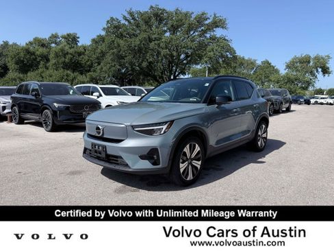Certified 2023 Volvo XC40 Recharge Plus AWD/4WD image 1