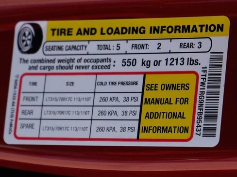 Used 2022 Ford F150 Raptor w/ Equipment Group 801A High AWD/4WD image 53