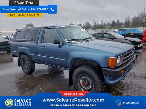Used 1988 Toyota Pickup 4x4 Regular Cab image 5