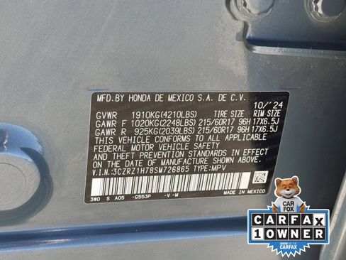 Used 2025 Honda HR-V EX-L image 33