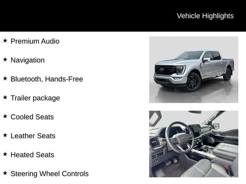 Certified 2023 Ford F150 Platinum w/ FX4 Off-Road Package AWD/4WD image 21