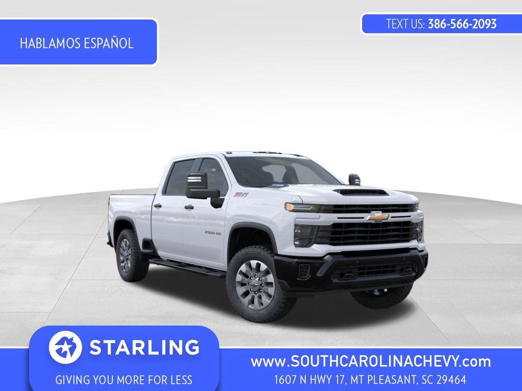 New 2026 Chevrolet Silverado 2500 Custom w/ Custom Value Package AWD/4WD image 1