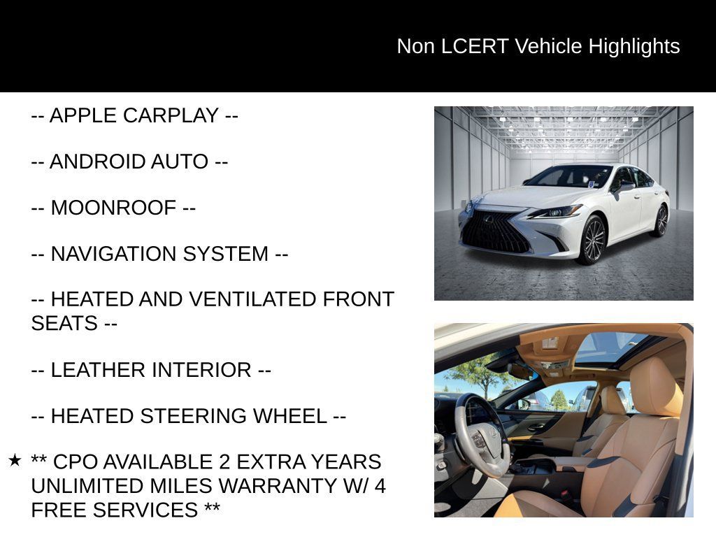 Used 2023 Lexus ES 350 w/ Premium Package FWD image 29