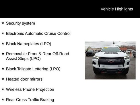 Used 2024 Chevrolet Colorado ZR2 w/ Safety Package image 27