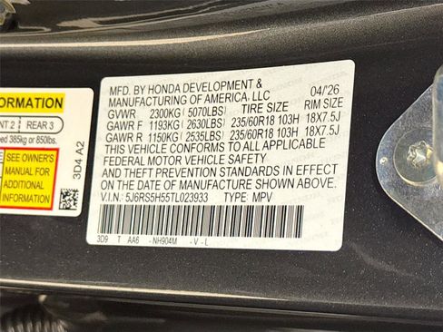 New 2026 Honda CR-V Sport image 29