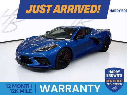 Used 2023 Chevrolet Corvette Stingray Preferred Cpe w/ Z51 Performance Package RWD image 1