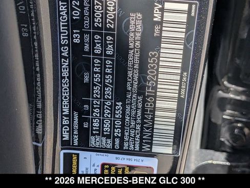 Certified 2026 Mercedes-Benz GLC 300 4MATIC image 29