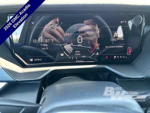 New 2026 GMC Acadia Elevation w/ Black Edition FWD image 27