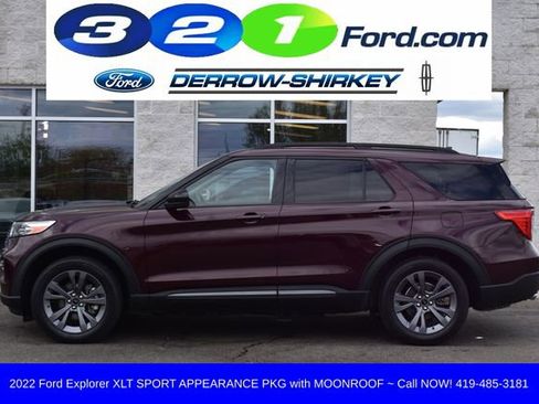 Used 2022 Ford Explorer XLT w/ Equipment Group 202A AWD/4WD image 2