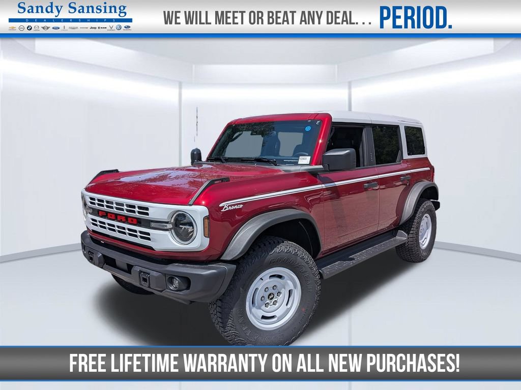 New 2026 Ford Bronco Heritage Edition AWD/4WD image 1