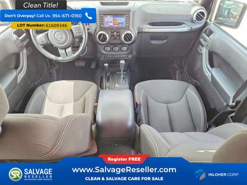 Used 2015 Jeep Wrangler Unlimited Sahara w/ Max Tow Package AWD/4WD image 11