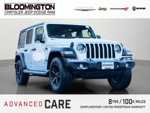 Used 2021 Jeep Wrangler Unlimited Sport image 1