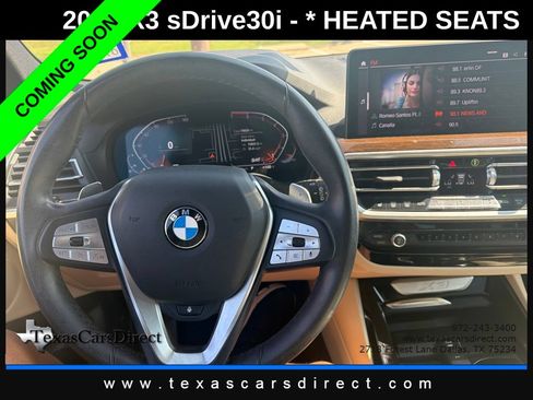 Used 2022 BMW X3 sDrive30i w/ Premium Package 2 RWD image 8