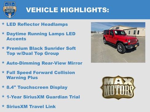 Used 2020 Jeep Wrangler Unlimited Sahara w/ Dual Top Group AWD/4WD image 29