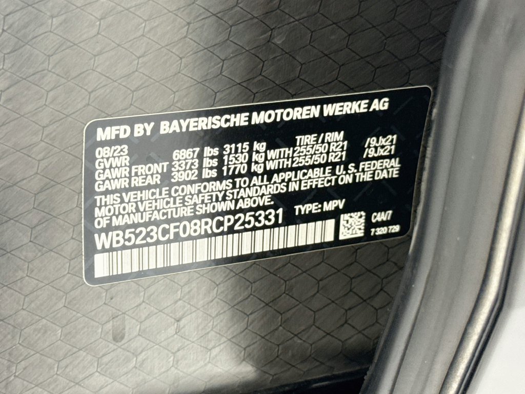 Certified 2024 BMW iX xDrive50 w/ Premium Package AWD/4WD image 33