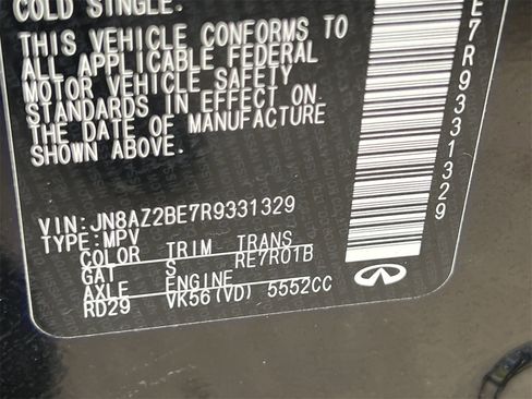 Used 2024 INFINITI QX80 Sensory image 32