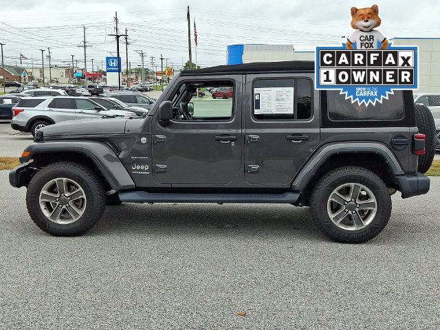 Used 2022 Jeep Wrangler Unlimited Sahara w/ LED Lighting Group AWD/4WD image 7