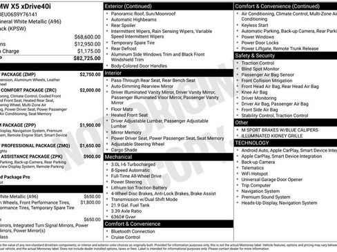 Used 2025 BMW X5 xDrive40i w/ M Sport Package image 11