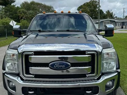 Used 2015 Ford F450 Lariat w/ Lariat Chrome Package AWD/4WD image 2