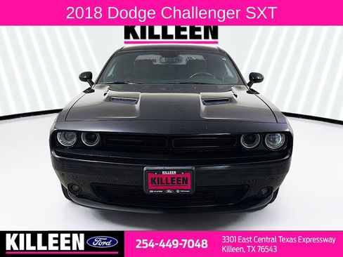 Used 2018 Dodge Challenger SXT w/ Blacktop Package RWD image 2