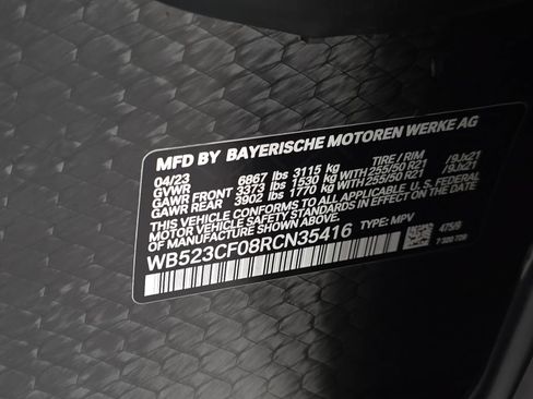 Used 2024 BMW iX xDrive50 w/ Premium Package AWD/4WD image 34