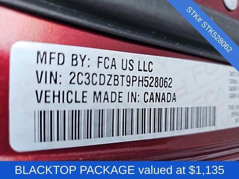 Used 2023 Dodge Challenger R/T w/ Blacktop Package image 4