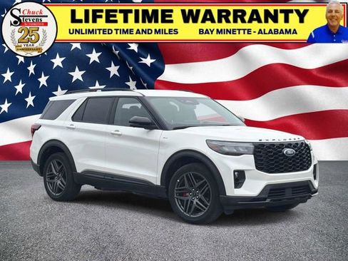 Certified 2025 Ford Explorer ST-Line w/ ST-Line Street Pack AWD/4WD image 1