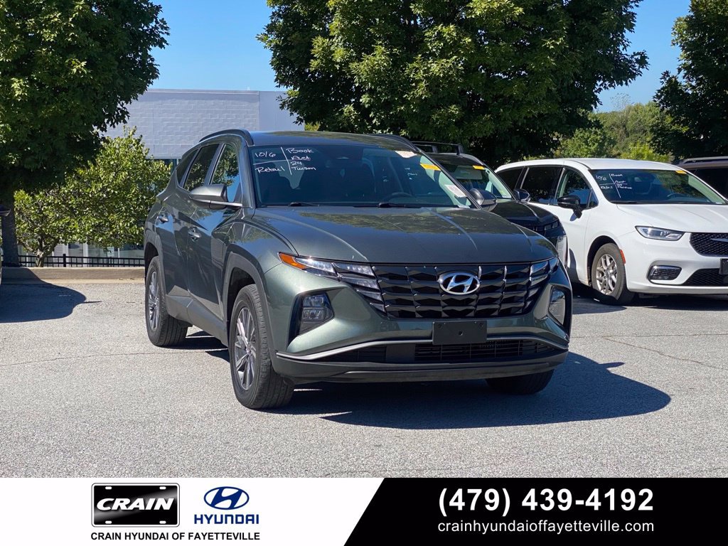 Used 2024 Hyundai Tucson Blue AWD/4WD image 1