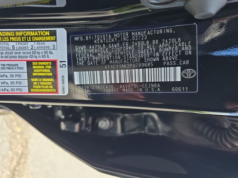 Used 2023 Toyota Camry LE FWD image 32