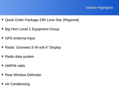 Used 2025 RAM 1500 Lone Star AWD/4WD image 7
