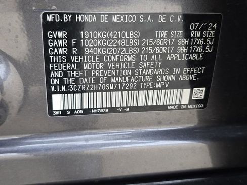 Used 2025 Honda HR-V EX-L image 39